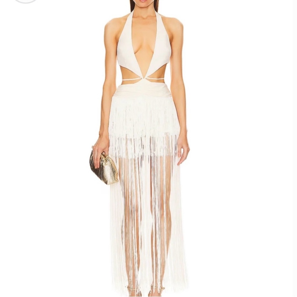 X REVOLVE SILVA DRESS Michael Costello